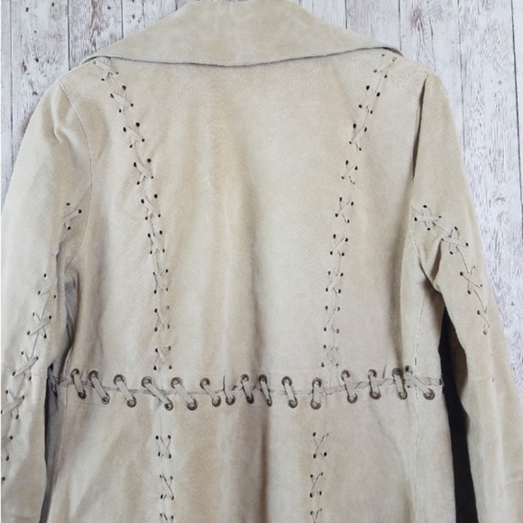 Genuine Leather Fringe Jacket - Picture 6 of 10